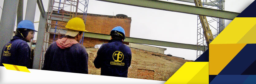 montaje estructuras metalicas taesmet